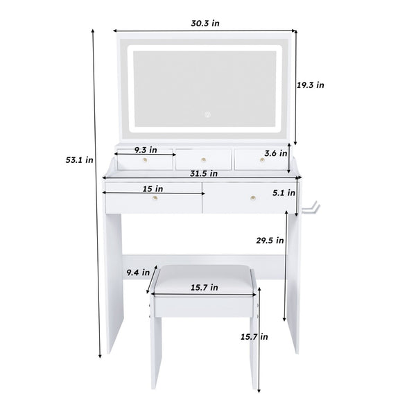 HomeRoots 39" White Wood Three Drawer Dresser – Modern Space-Saving Design with Easy-Access Storage & Style 714276