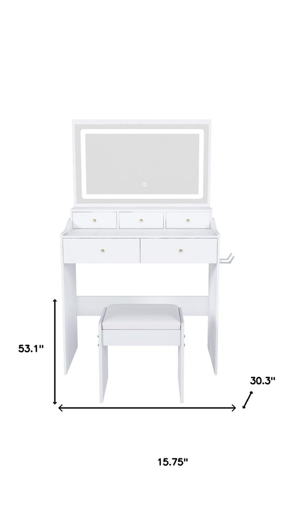 HomeRoots 39" White Wood Three Drawer Dresser – Modern Space-Saving Design with Easy-Access Storage & Style 714276