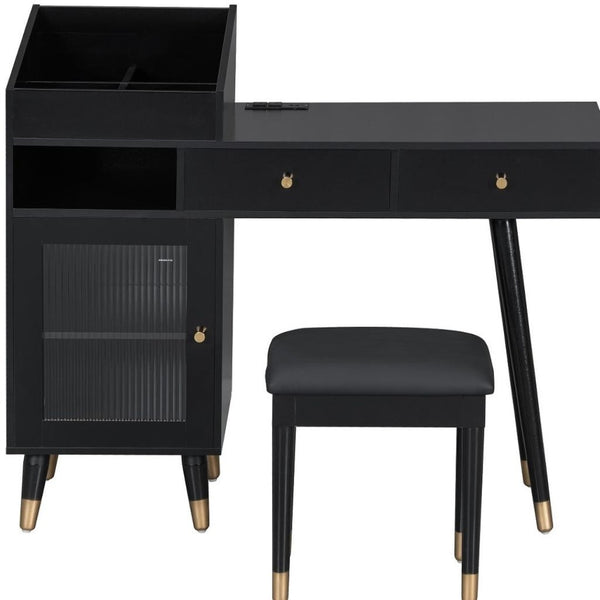 HomeRoots 44" Brown Wood Two Drawer Dresser – Stylish Storage Solution for Small Spaces with Modern Design 714279