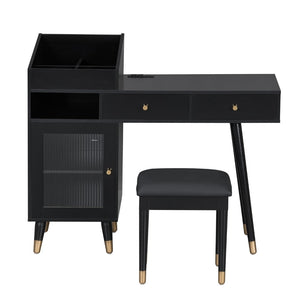 HomeRoots 44" Brown Wood Two Drawer Dresser – Stylish Storage Solution for Small Spaces with Modern Design 714279