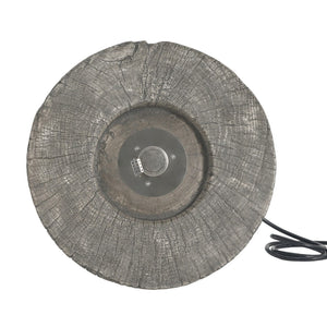 HomeRoots 40000 BTU 28" Gray Steel Propane Round Fire Pit Table - Stylish, High-Heat, Easy-Clean Outdoor Centerpiece 714304