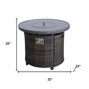 HomeRoots 50000 BTU Black Stainless Steel Square Wood Burning Fire Pit with Cover - Perfect for Cozy Gatherings! 714319