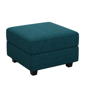 HomeRoots 25" Stylish Storage Ottoman - Elegant Seating & Hidden Compartment for Modern Living Room Décor Velvet Black 714332