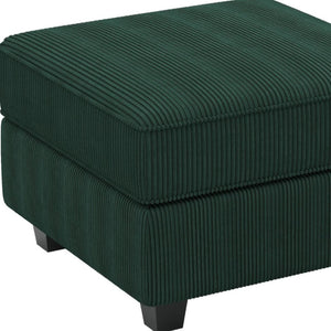 HomeRoots 26" Chic Storage Ottoman with Button-Tufted Top, Durable Wood Feet, Perfect for Modern Living Spaces Velvet Gray 714343