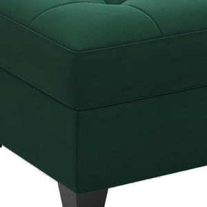 HomeRoots 30" Beige and Black Faux Fur Storage Ottoman - Stylish, Versatile Seating with Hidden Storage Solution 714352