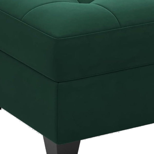 HomeRoots 30" Beige and Black Faux Fur Storage Ottoman - Stylish, Versatile Seating with Hidden Storage Solution 714352