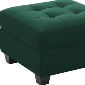 HomeRoots 30" Beige and Black Faux Fur Storage Ottoman - Stylish, Versatile Seating with Hidden Storage Solution 714352