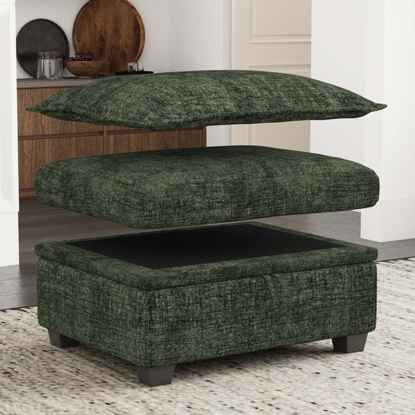 HomeRoots 46" Modern Loveseat with Hidden Storage - Stylish, Versatile Accent for Living Rooms and Small Spaces Chenille Beige 714368
