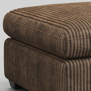HomeRoots 26" Black Velvet Storage Ottoman - Elegant Multi-Functional Furniture for Modern Living Spaces 714384