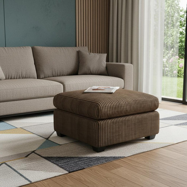 HomeRoots 26" Black Velvet Storage Ottoman - Elegant Multi-Functional Furniture for Modern Living Spaces 714384