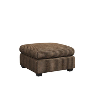 HomeRoots 26" Black Velvet Storage Ottoman - Elegant Multi-Functional Furniture for Modern Living Spaces 714384