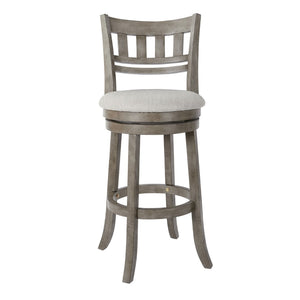 OSP Home Furnishings Swivel Stool 30" Grey