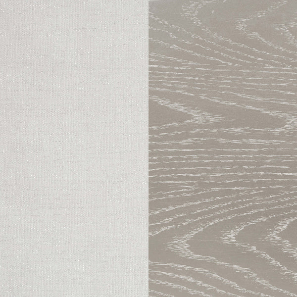 English Elm Aurelia Victorian Glam Twin Daybed in Silver Oak & Ivory with Faux Diamond Trim, Sculpted Upholstery B062S01248