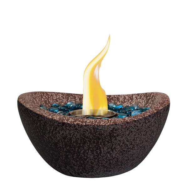 HomeRoots 40000 BTU Gray Concrete Propane Fire Pit Table – Stylish, Durable, and Perfect for Outdoor Gatherings! 714466