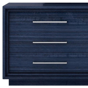 HomeRoots 60" Gray Wood Six Drawer Double Dresser - Contemporary Design for Stylish Bedroom Storage & Organization 714485