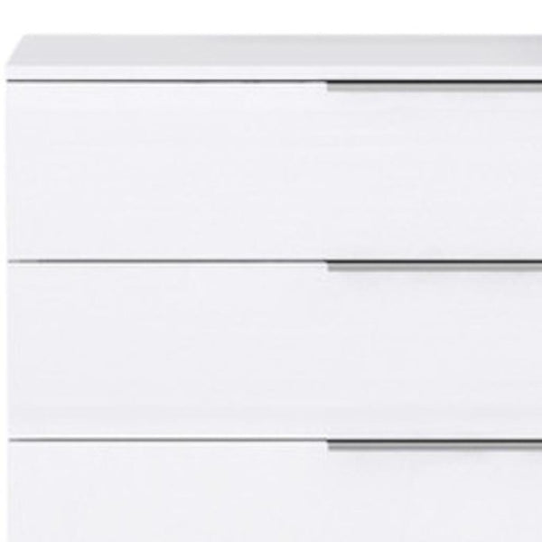 HomeRoots 60" Gray Wood Six Drawer Double Dresser - Ample Storage, Durable Design, & Ready to Use for Your Bedroom 714489