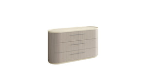 HomeRoots 63" Beige Wood Six Drawer Double Dresser for Stylish Storage & Organization in Any Bedroom Décor 714491