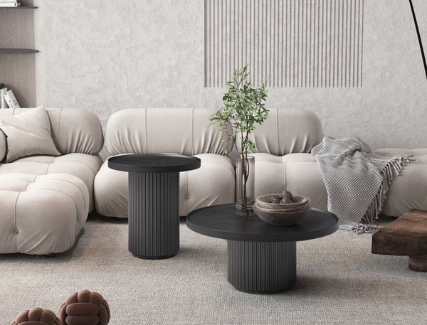HomeRoots 47" Bronze Copper Square Coffee Table - Modern Geometric Design for Stylish Living Room Appeal 714508