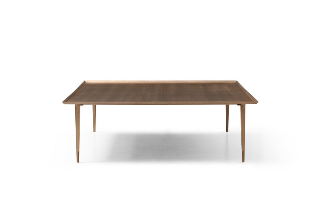 HomeRoots 41" Elegant Gray Ceramic Tile & Solid Wood Round Pedestal Coffee Table for Modern Living Spaces 714509
