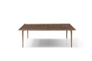 HomeRoots 41" Elegant Gray Ceramic Tile & Solid Wood Round Pedestal Coffee Table for Modern Living Spaces 714509