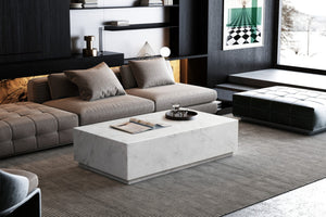 HomeRoots Bronze Nested Pedestal Coffee Tables Set – Elegant Glass & Steel Design for Modern Living Spaces 714514