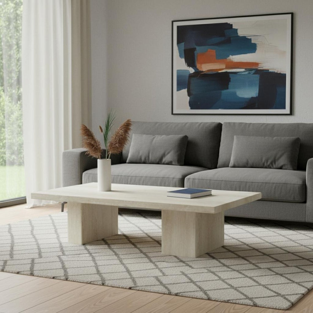 HomeRoots 41" Black Solid Wood Round Coffee Table – Modern Centerpiece for Living Rooms, Offices & Lounges 714518