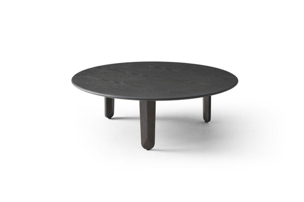 HomeRoots 47" Black Marble Coffee Table - Solid Wood Free-Form Design, Modern Elegance for Any Space 714519