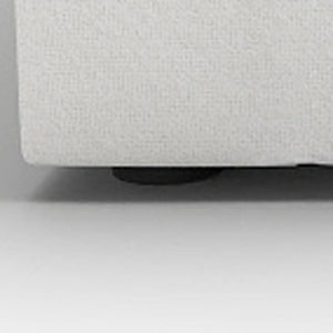 HomeRoots 160" Light Gray Linen-Blend Modular Sofa Set with Storage Ottoman – Stylish, Versatile Comfort for Any Room 714568
