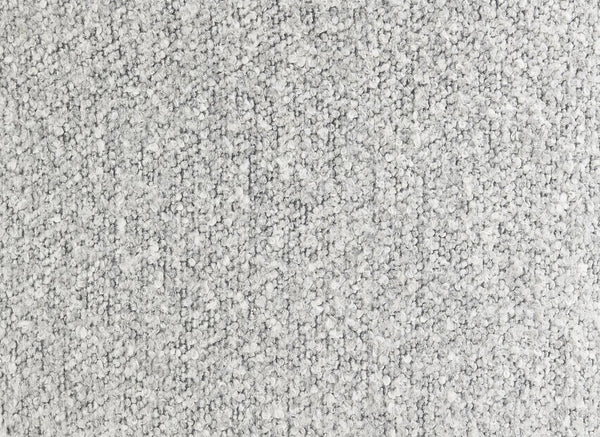 English Elm Contemporary Sculpted Barrel-Back Arm Chair with Smooth Casters, Neutral Textured Upholstery, Stylish Accent Seating Gray 29 L x 32 W x 28 H B2741P401985