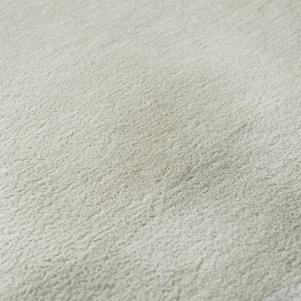 HomeRoots 8' Washable Round Rug in Wheat & Ivory Stripes - Soft, Durable, UV-Protected for Indoor & Outdoor Use 714904