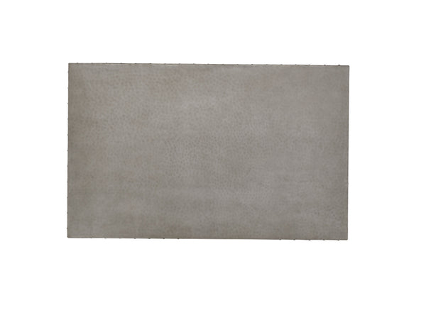 Lexington Hidden Lake Bistro Table - Elegant Transitional Design With Burnished Stainless Steel Top & Drawers Oyster  714-873