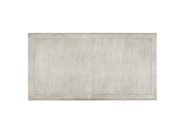 Lexington Montauk Rectangular Dining Table - Elegant Oyster Finish, Trestle Base Design, Comfortably Seats 10 Oyster  714-876