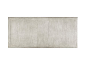 Lexington Montauk Rectangular Dining Table - Elegant Oyster Finish, Trestle Base Design, Comfortably Seats 10 Oyster  714-876