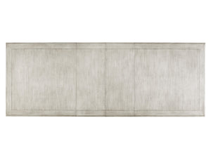 Lexington Montauk Rectangular Dining Table - Elegant Oyster Finish, Trestle Base Design, Comfortably Seats 10 Oyster  714-876