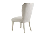 Lexington Baxter Upholstered Dining Chair - Casual Transitional Design With Elegant Oyster Finish And Nailhead Trim Oyster  714-882-01