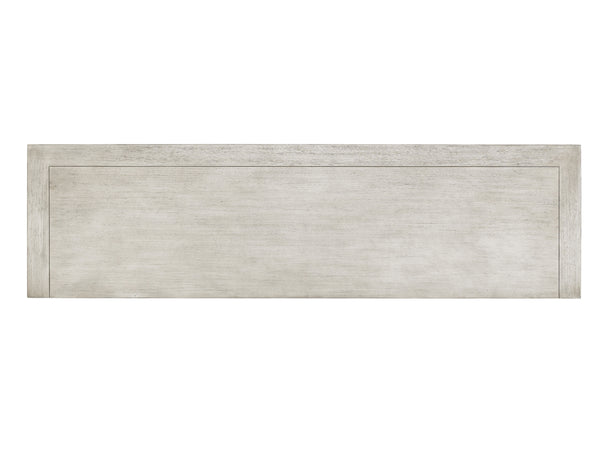 Lexington Kings Point Large Media Console - Elegant Design With Adjustable Shelves, Storage & Ventilation Options Oyster  714-908