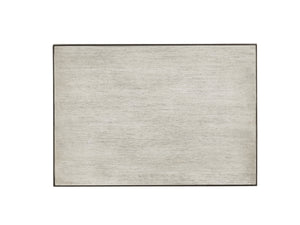 Lexington Deerwood Elegant Rectangular Side Table With Antique Pewter Base And Stylish Oyster Finish Top Oyster  714-952