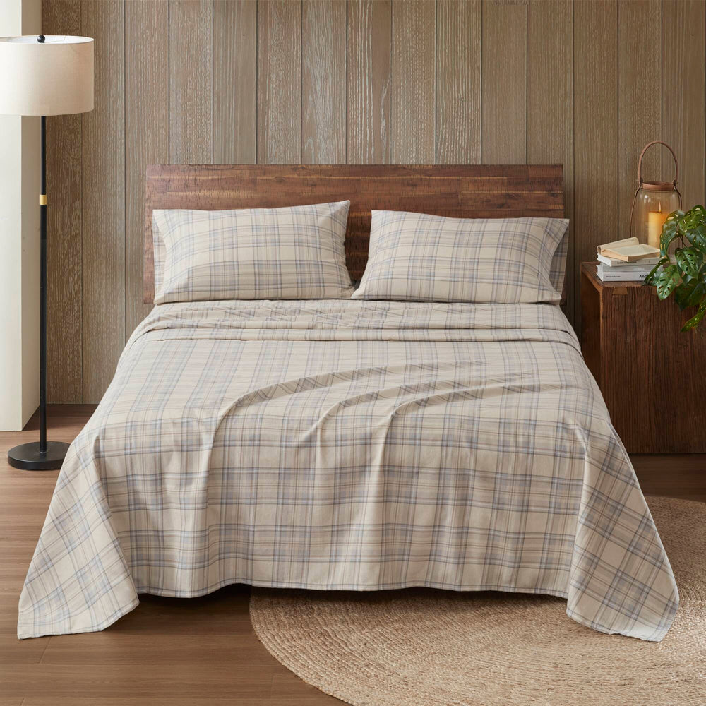 JLA Home Woolrich - 100% Cotton Flannel Sheet Set — Brushed Both Sides for Luxurious Softness, Breathable Warmth, Colorfast Print Andrews WR20-4093