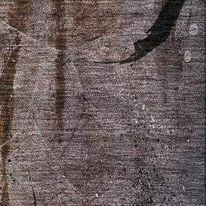 HomeRoots 10' X 14' Stylish Taupe and Gray Abstract Area Rug - Washable, UV Protected, Pet-Friendly Design! 715369