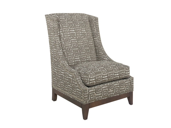 Lexington Ava Wing Chair – Sophisticated Modern Luxe Design With Hand-glazed Finish And Ultra Down Cushion   7154-11-40