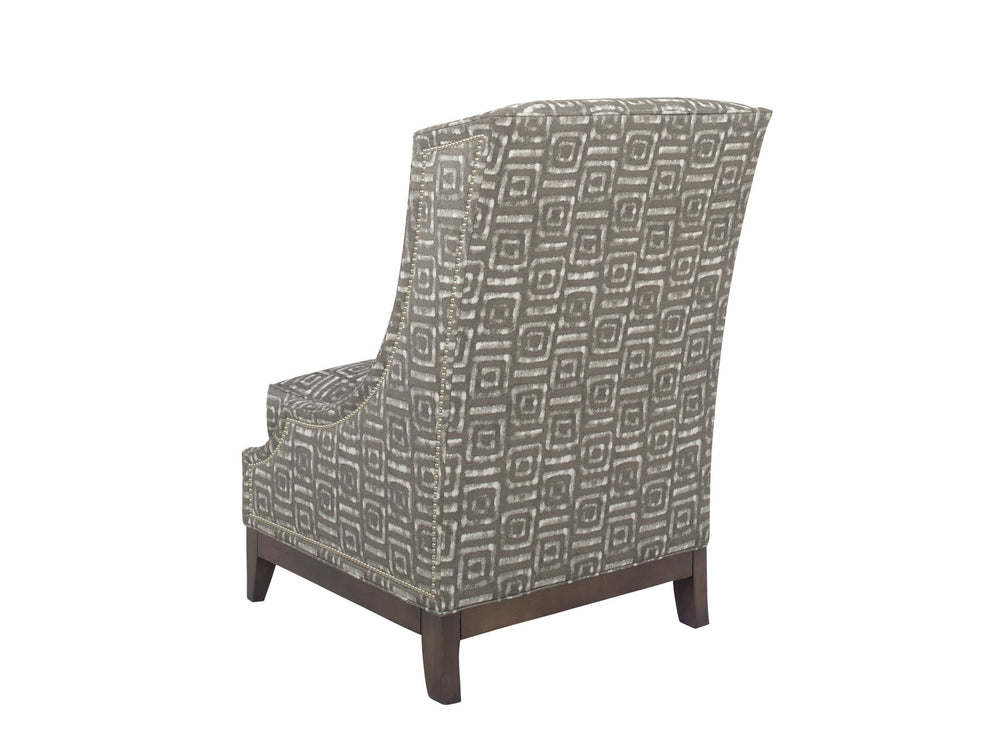 Lexington Ava Wing Chair – Sophisticated Modern Luxe Design With Hand-glazed Finish And Ultra Down Cushion   7154-11-40