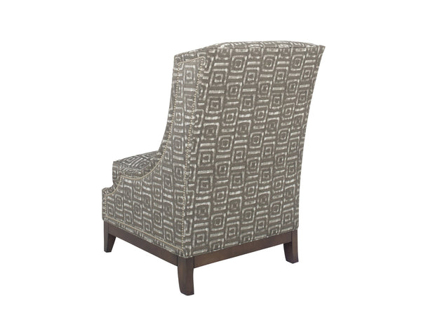 Lexington Ava Wing Chair – Sophisticated Modern Luxe Design With Hand-glazed Finish And Ultra Down Cushion   7154-11-40