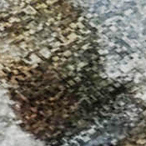 HomeRoots 9' X 12' Stylish Rust & Gray Abstract Area Rug - Washable, UV Protected, Durable for Busy Homes! 715542