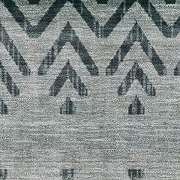 HomeRoots 10' X 14' Teal and Gray Geometric Area Rug - Washable, UV-Protected, Pet-Friendly for High Traffic Areas 715663