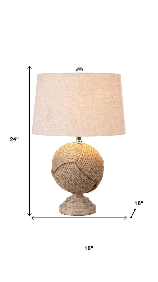HomeRoots 27" White Novelty Table Lamp - Stylish LED Lighting with Classic Drum Shade for Cozy Ambiance 715701