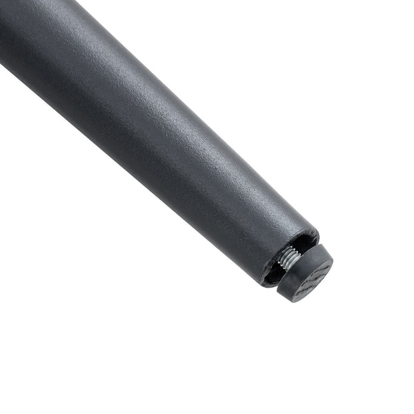 English Elm Table And Chair Set - Modern Extendable Round-To-Oval Dining Table With 4 Plush Suede Chairs For Comfort W1151S04100-GIGA