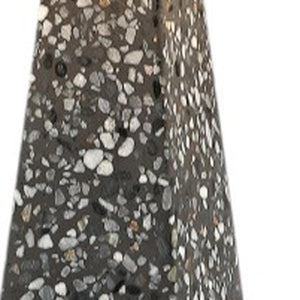 HomeRoots Set of Two 21" Black Novelty Table Lamps with Elegant Empire Shades for Modern Home Décor 715747
