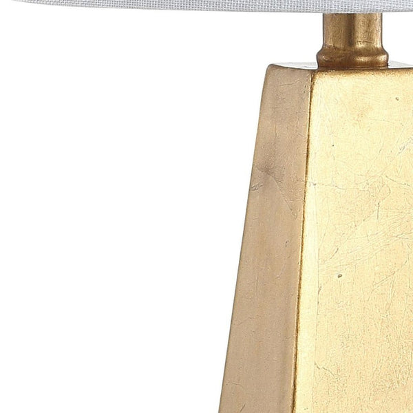 HomeRoots 21" Silver Table Lamp with Linen Globe Shade - Modern LED Lighting for Cozy Home Décor and Style 715751