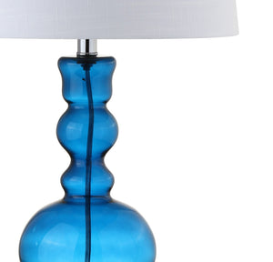 HomeRoots 21" Elegant White Round Table Lamp with Globe Shade, Marble Base, LED-Compatible for Modern Spaces 715775