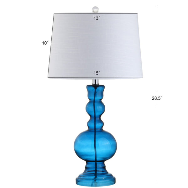 HomeRoots 21" Elegant White Round Table Lamp with Globe Shade, Marble Base, LED-Compatible for Modern Spaces 715775